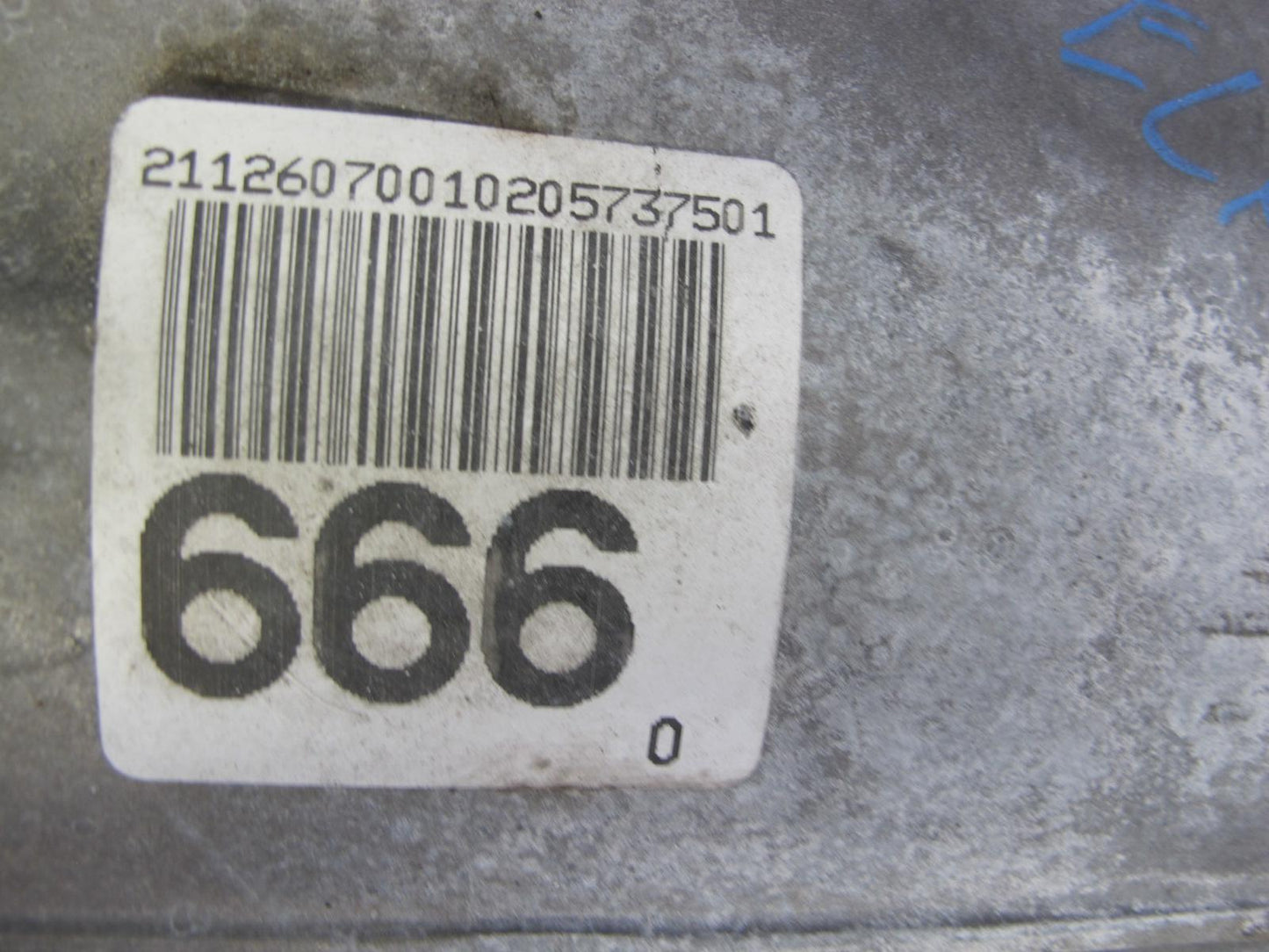 05-06 Mercedes R171 SLK350 716.664 M/T Manual Transmission w Shifter 118k OEM