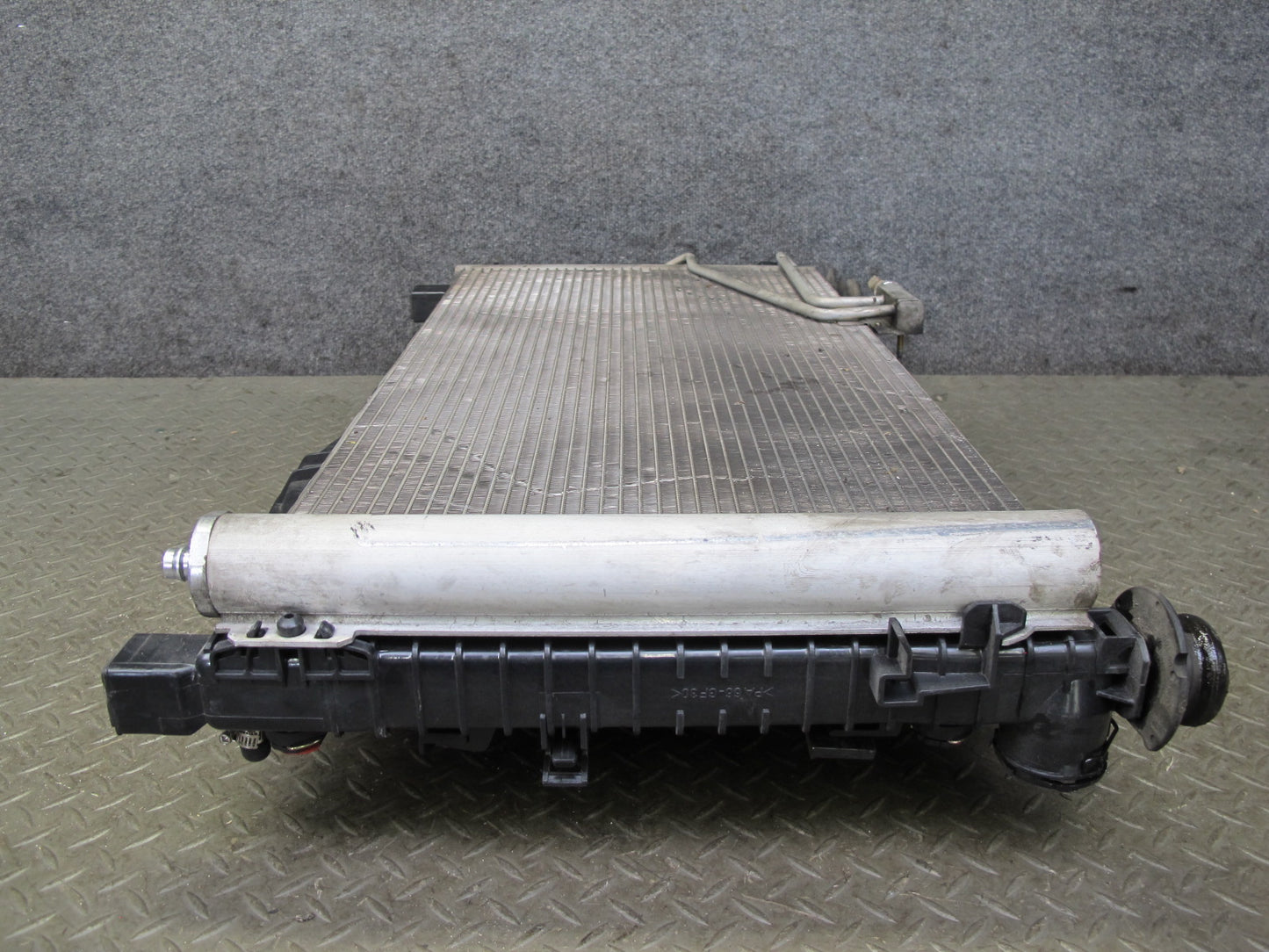 05-08 Mercedes R171 SLK350 MT Engine Cooling Fan Motor Radiator AC Condenser OEM