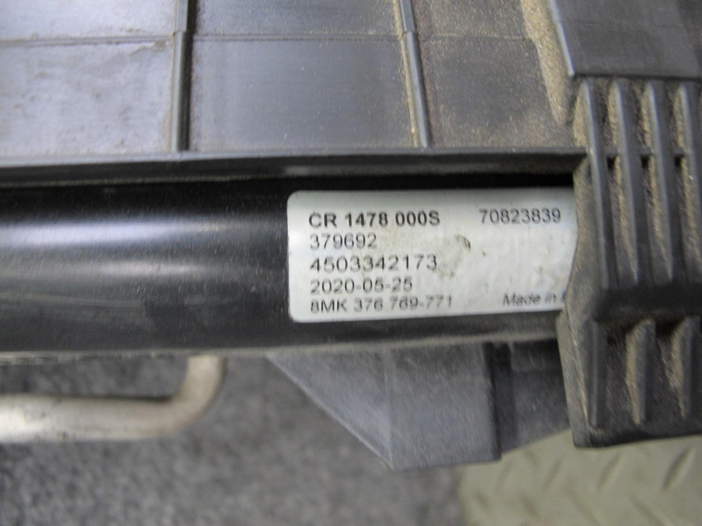 05-08 Mercedes R171 SLK350 MT Engine Cooling Fan Motor Radiator AC Condenser OEM