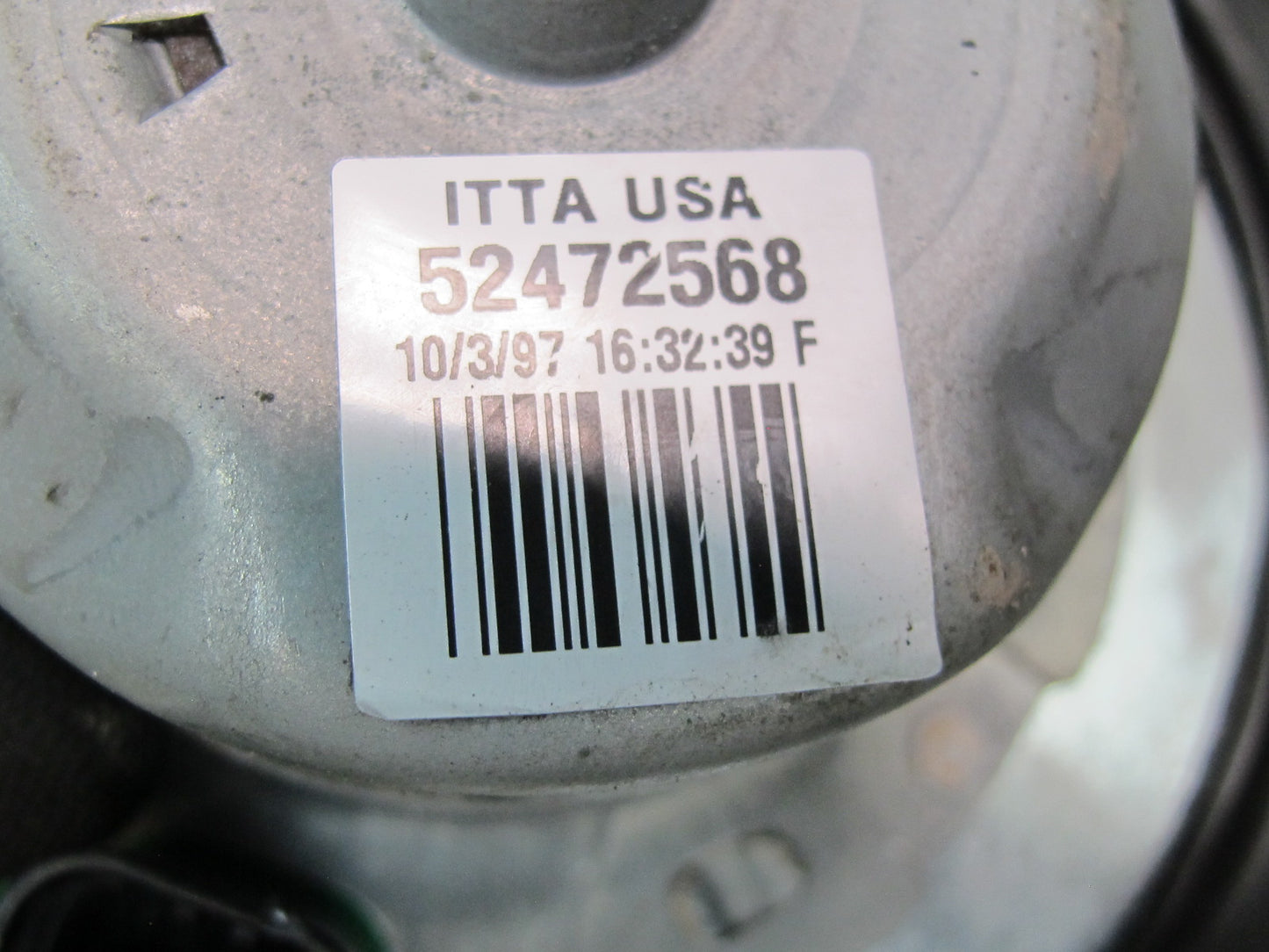 97-04 Chevrolet Corvette C5 A/C Heater Blower Motor Fan w Resistor OEM