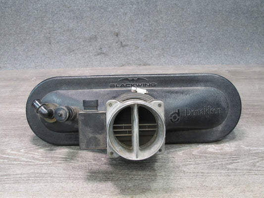 97-00 Chevrolet Corvette C5 Mass Air Flow Meter MAF w Cold Air Filter Blackwing