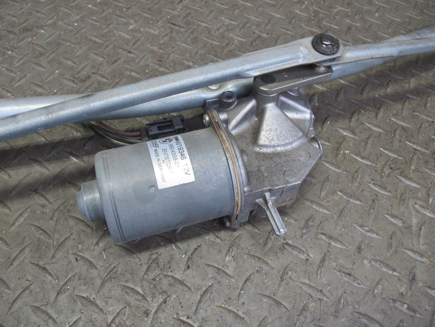 11-15 Mini Cooper R60 R61 Windshield Wiper Transmission Linkage w Motor OEM