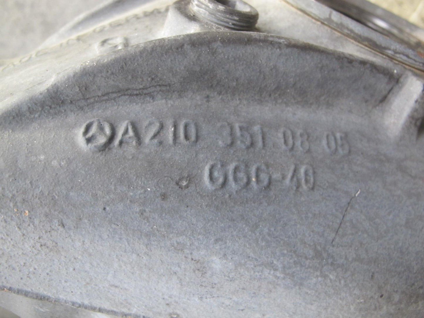 05-11 Mercedes R171 SLK350 RWD Rear Axle Differential Carrier 3.27 Ratio OEM