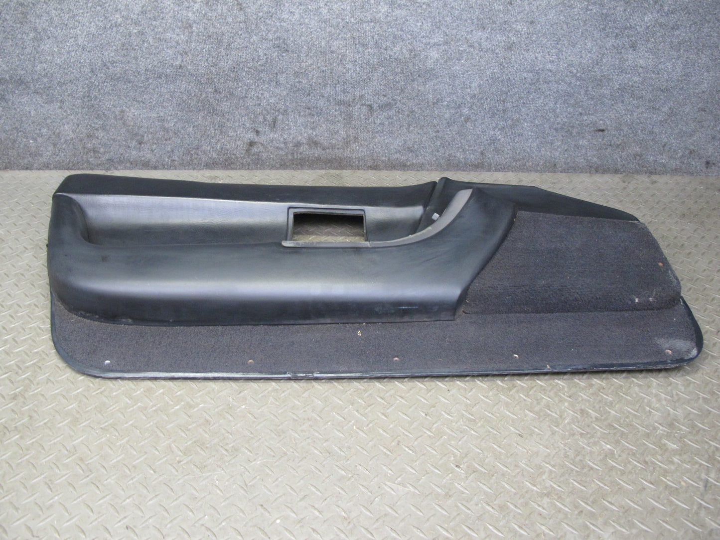 90-93 Chevrolet Corvette C4 Set of 2 Door Interior Trim Cover Panel Black OEM