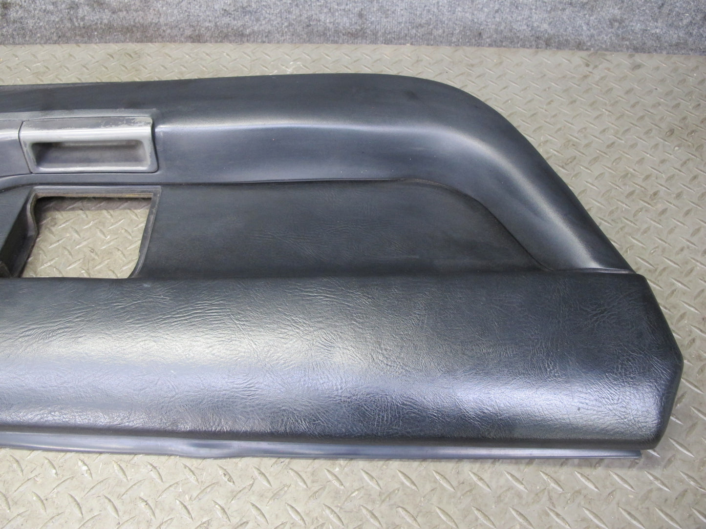 90-93 Chevrolet Corvette C4 Set of 2 Door Interior Trim Cover Panel Black OEM