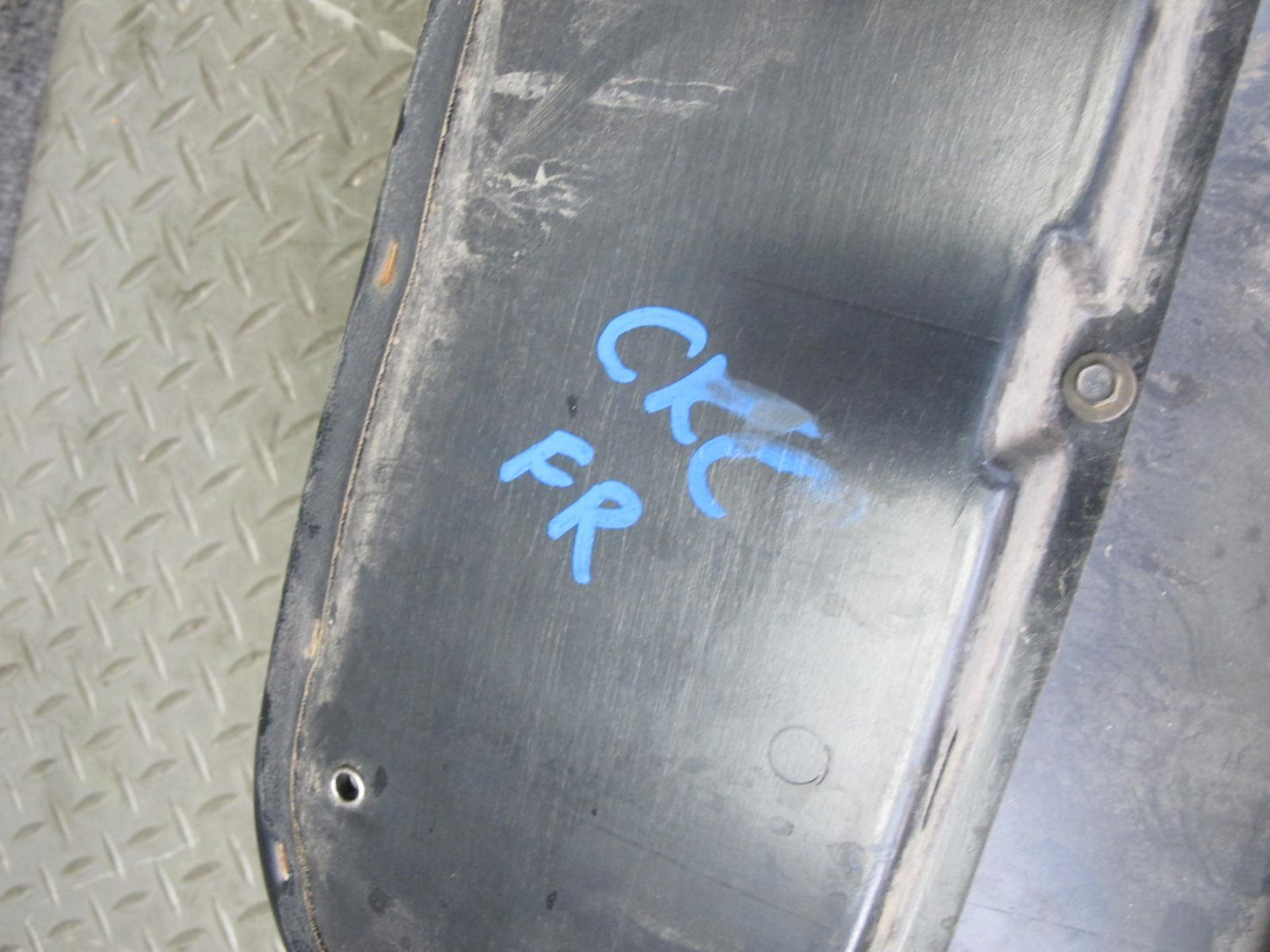 90-93 Chevrolet Corvette C4 Set of 2 Door Interior Trim Cover Panel Black OEM