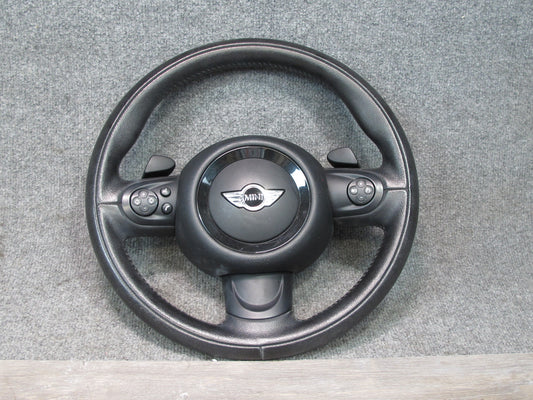 11-15 MINI R60 COUNTRYMAN FRONT LEFT DRIVER SIDE STEERING WHEEL W/ SRS AIRBAG OEM