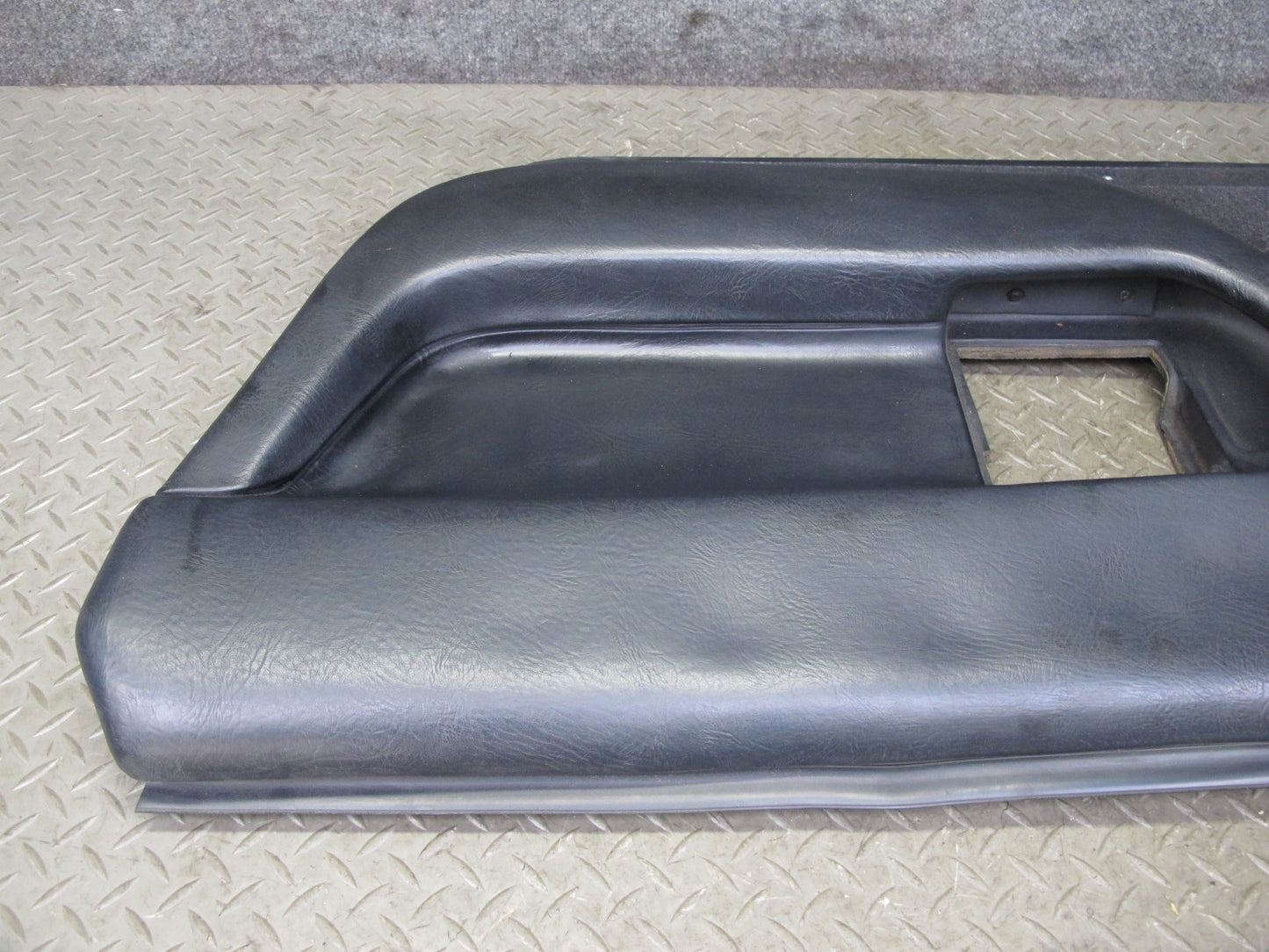 90-93 Chevrolet Corvette C4 Set of 2 Door Interior Trim Cover Panel Black OEM