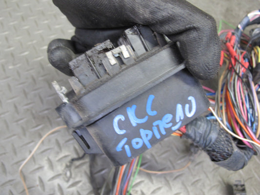 1991 Chevrolet Corvette C4 Coupe A/T Dash Wire Wiring Harness w Fuse Box OEM