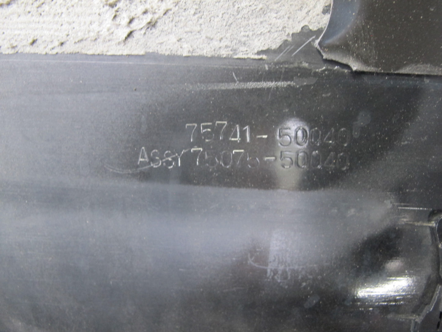 04-06 Lexus UCF30L LS430 Left Fender Door Exterior Trim Molding Panel Set OEM