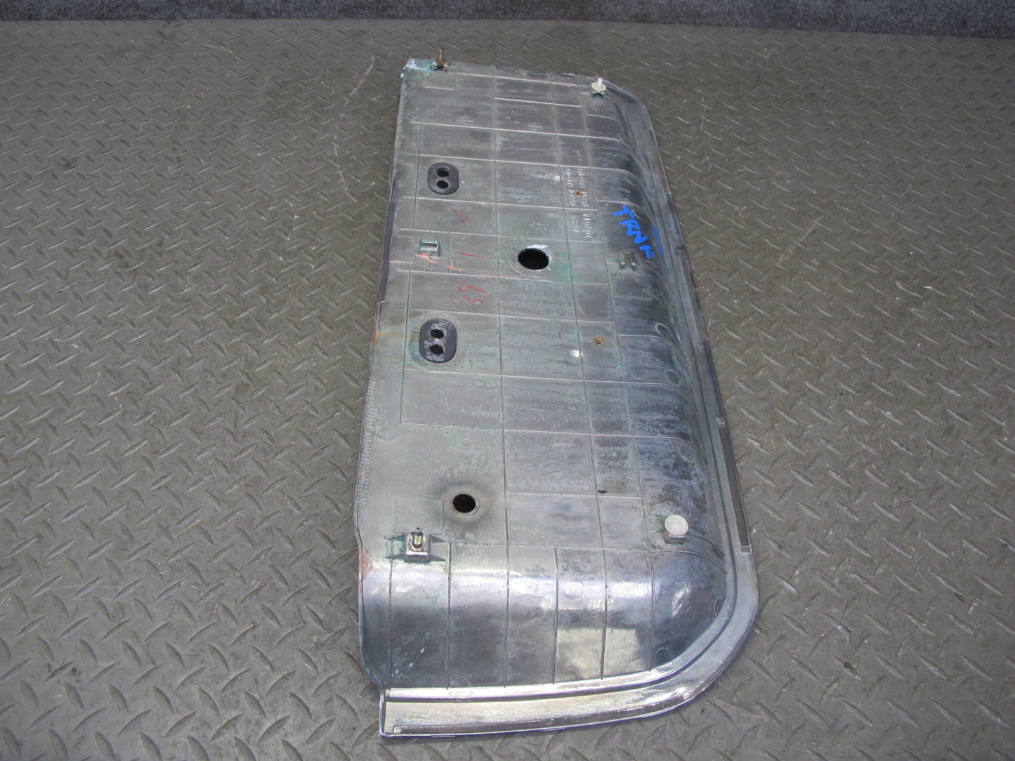 1998-2002 Lexus J100 LX470 Rear Trunk Tail Gate License Plate Housing Black