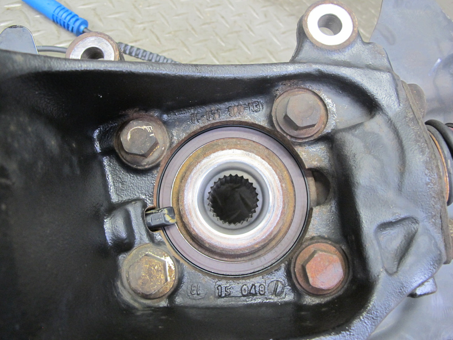 11-15 Mini Cooper R60 R61 AWD Front Left Spindle Knuckle Wheel Hub Bearing OEM