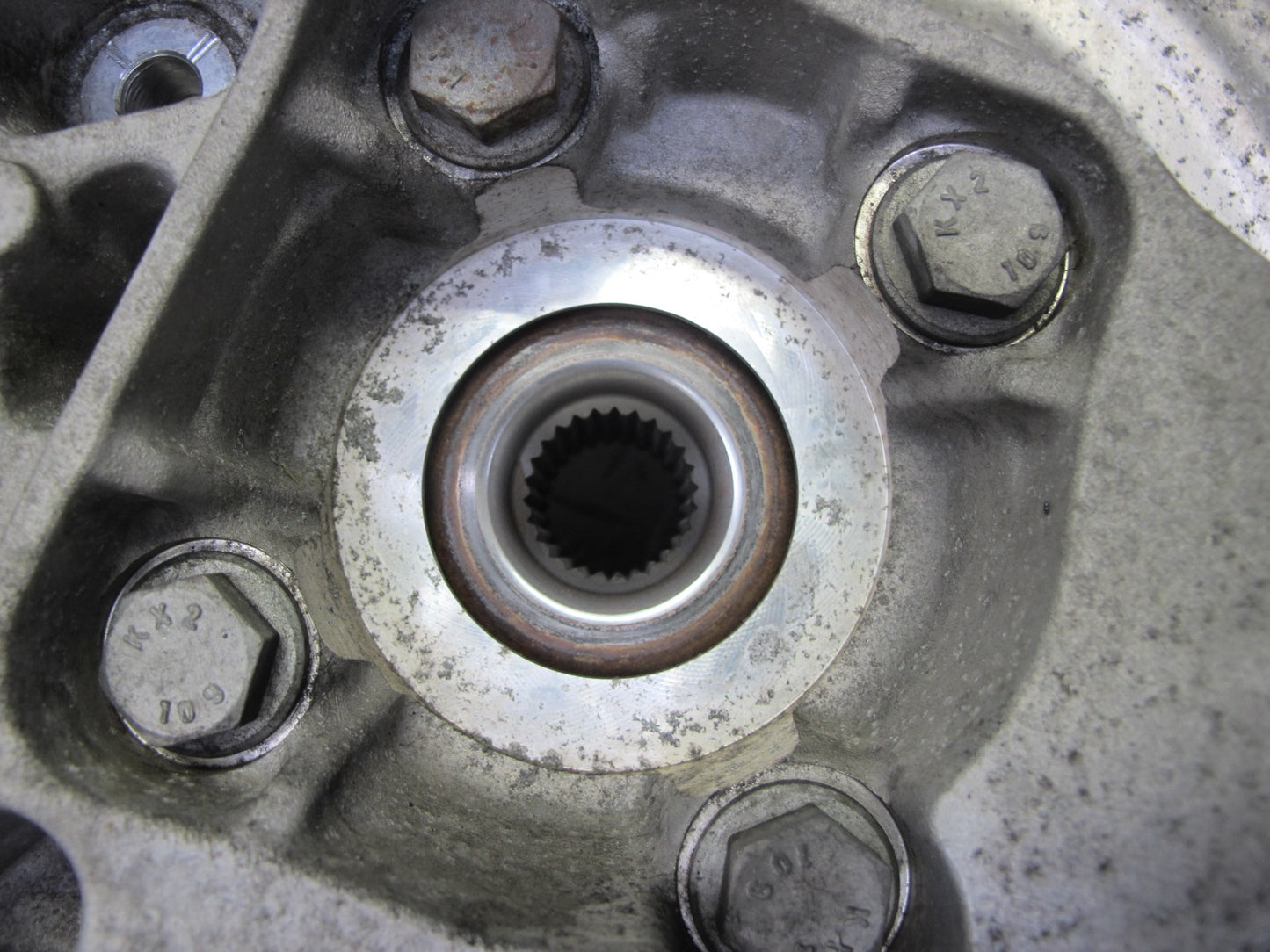 11-15 Mini Cooper R60 R61 AWD Rear Left Knuckle Wheel Hub Trailing Arm OEM