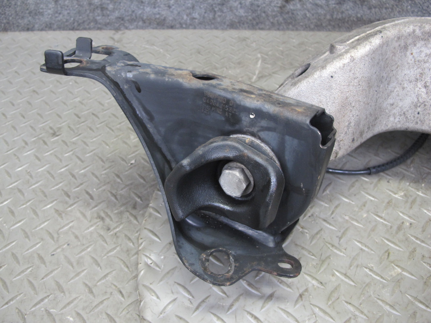 11-15 Mini Cooper R60 R61 AWD Rear Right Knuckle Wheel Hub Trailing Arm OEM