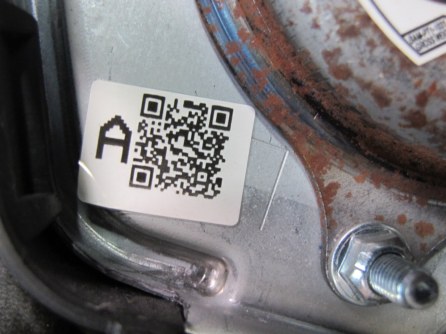 14-20 INFINITI QX60 FRONT LEFT DRIVER SIDE STEERING WHEEL SRS AIRBAG OEM