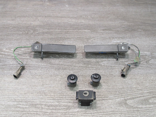 90-91 Chevrolet Corvette C4 Exterior Door Handle Glove & Rear Storage Lock Set