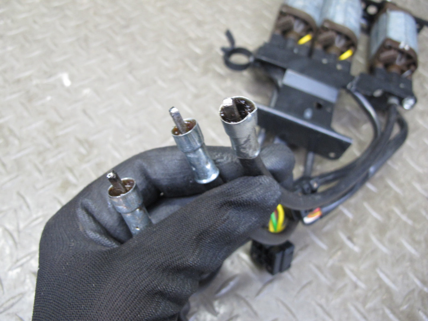 86-91 Mercedes W126 Set of 3 Front Right Seat Adjust Motor OEM