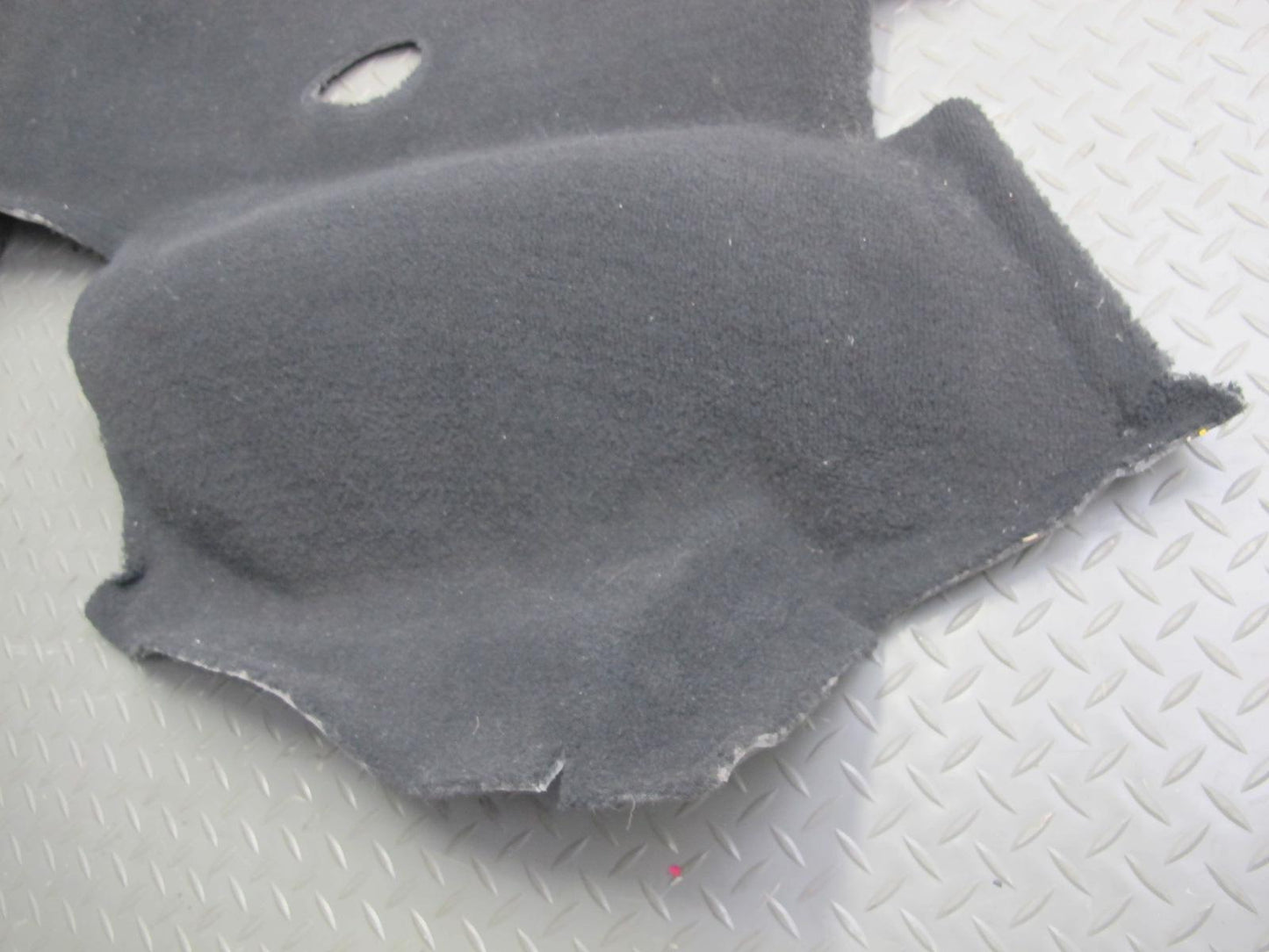 97-04 Chevrolet Corvette C5 Coupe Rear Compartment Floor Carpet Cover Black OEM