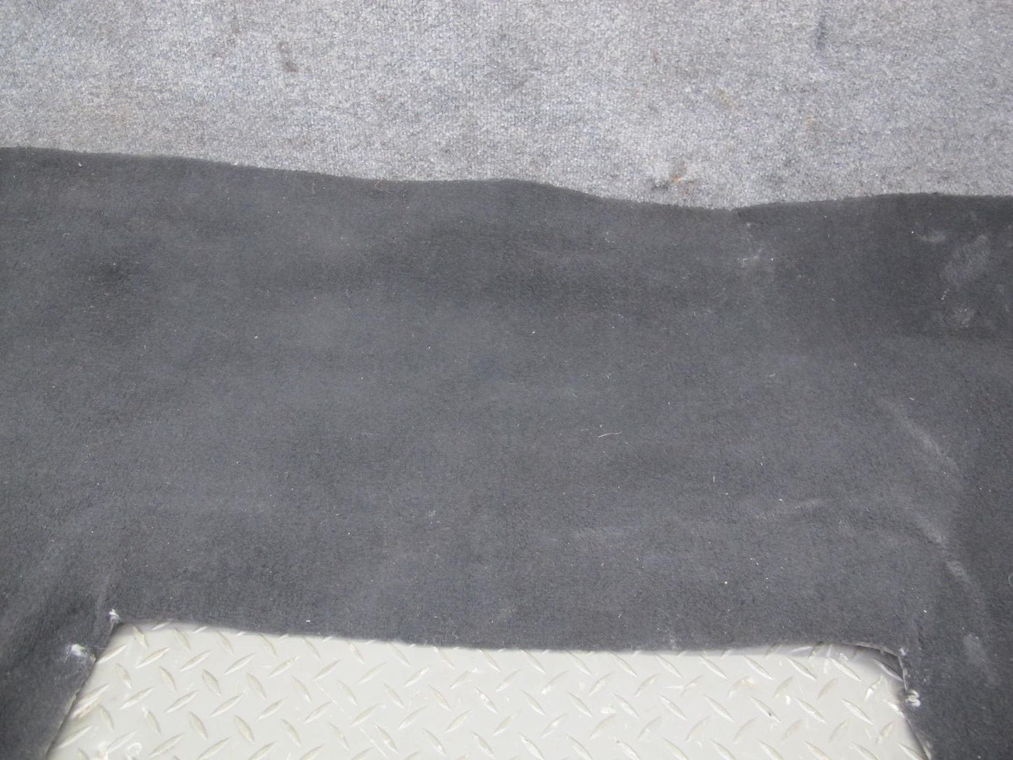 97-04 Chevrolet Corvette C5 Coupe Rear Compartment Floor Carpet Cover Black OEM