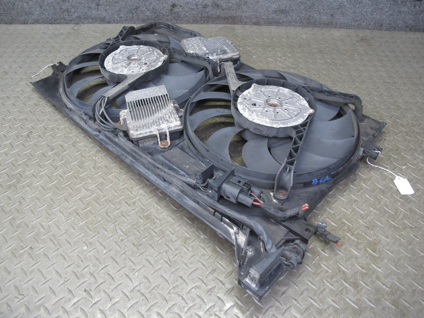 03-10 Bentley Continental GTC GT Flying Spur 6.0 Engine Cooling Fan Motor Shroud