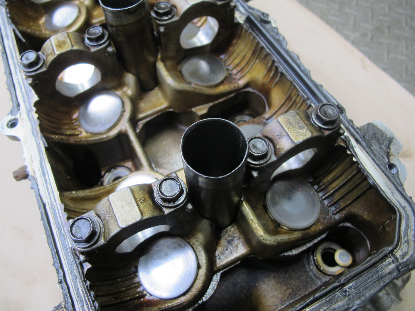 01-06 Lexus LS430 UCF30L 4.3L 3UZFE Left Engine Cylinder Head 120K Miles OEM