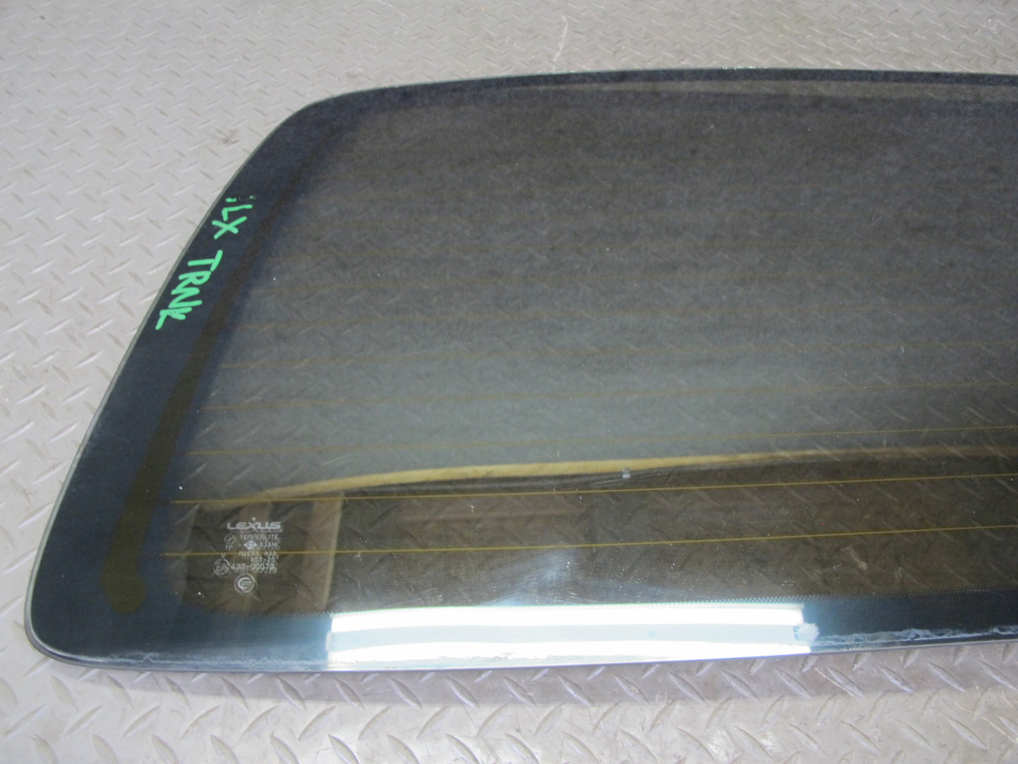1998-2001 Lexus J100 LX470 Rear Tail Gate Trunk Glass Window