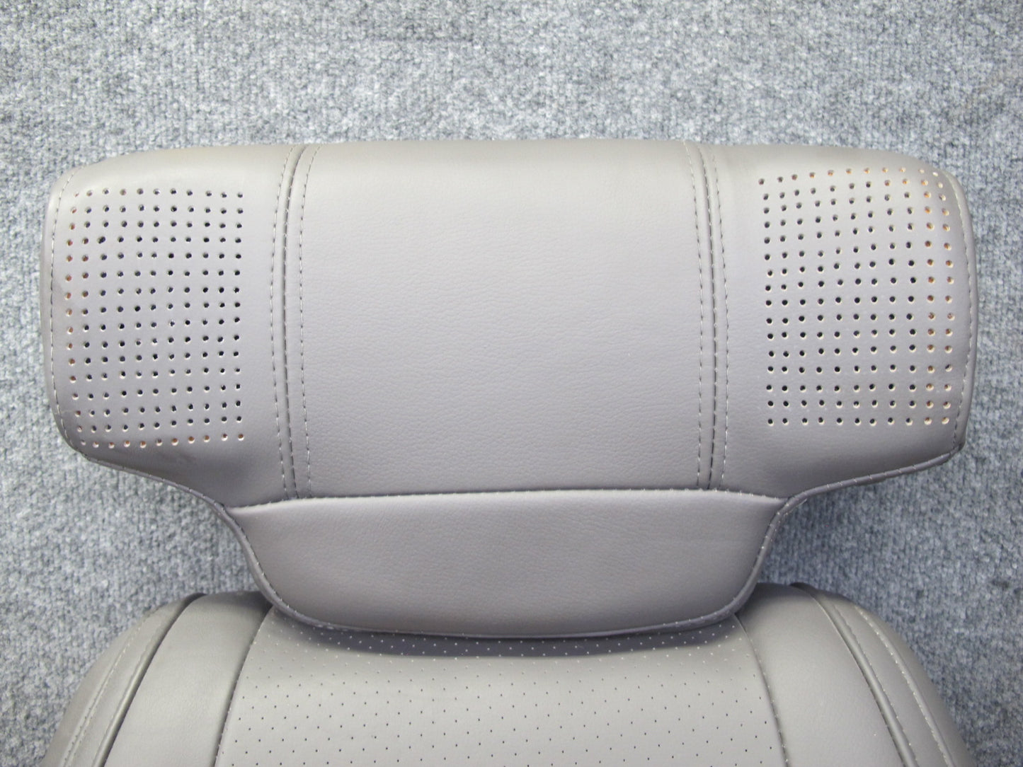88-91 Mazda RX7 FC3S Convert Right Seat Upper Leather Cushion Backrest Brown OEM