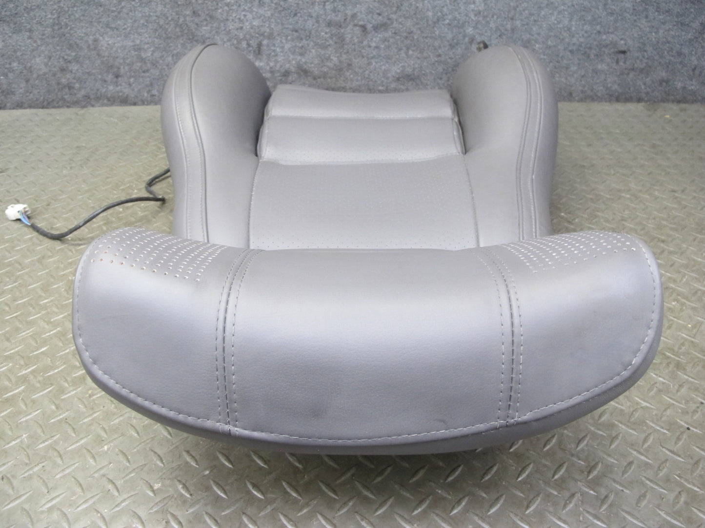 88-91 Mazda RX7 FC3S Convert Right Seat Upper Leather Cushion Backrest Brown OEM