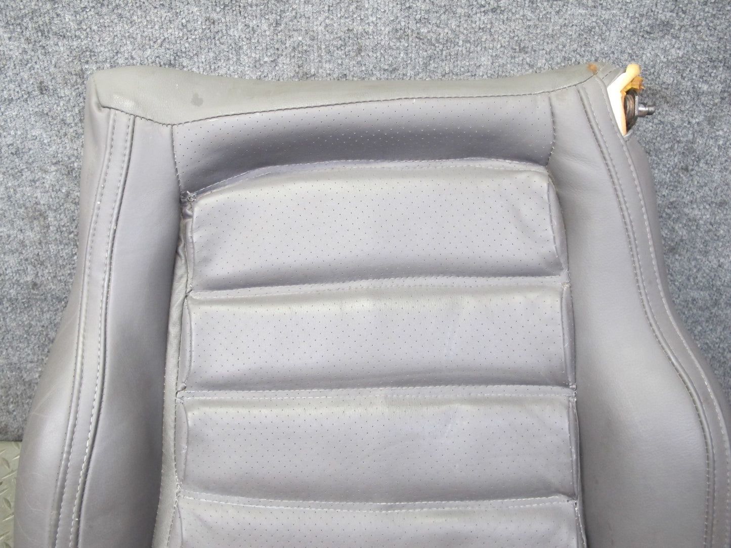 88-91 Mazda RX7 FC3S Convertible Right Seat Lower Leather Cushion Brown OEM