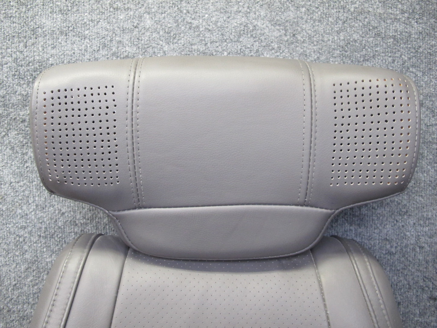 88-91 Mazda RX7 FC3S Convert Left Seat Upper Leather Cushion Backrest Brown OEM