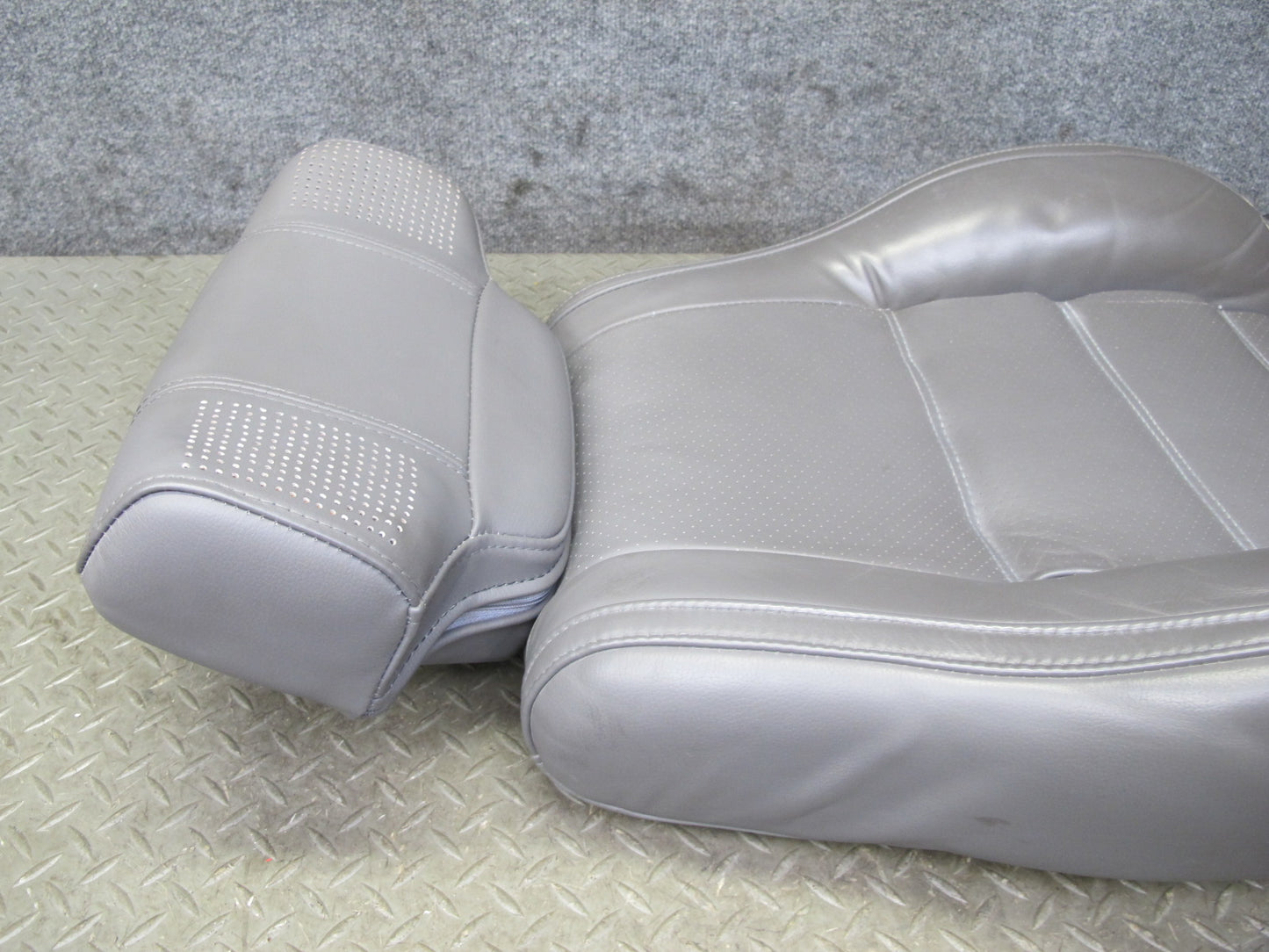 88-91 Mazda RX7 FC3S Convert Left Seat Upper Leather Cushion Backrest Brown OEM