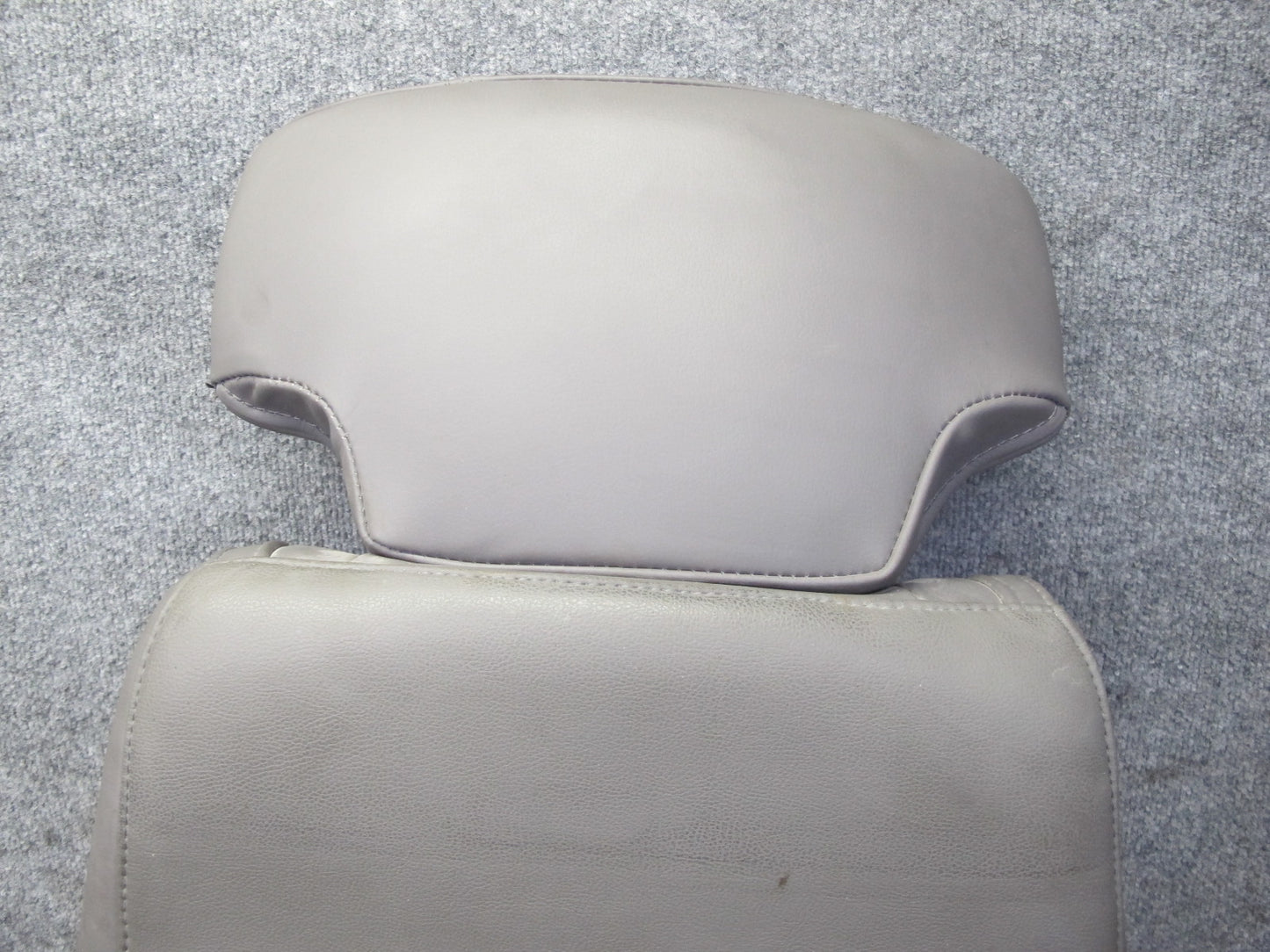 88-91 Mazda RX7 FC3S Convert Left Seat Upper Leather Cushion Backrest Brown OEM