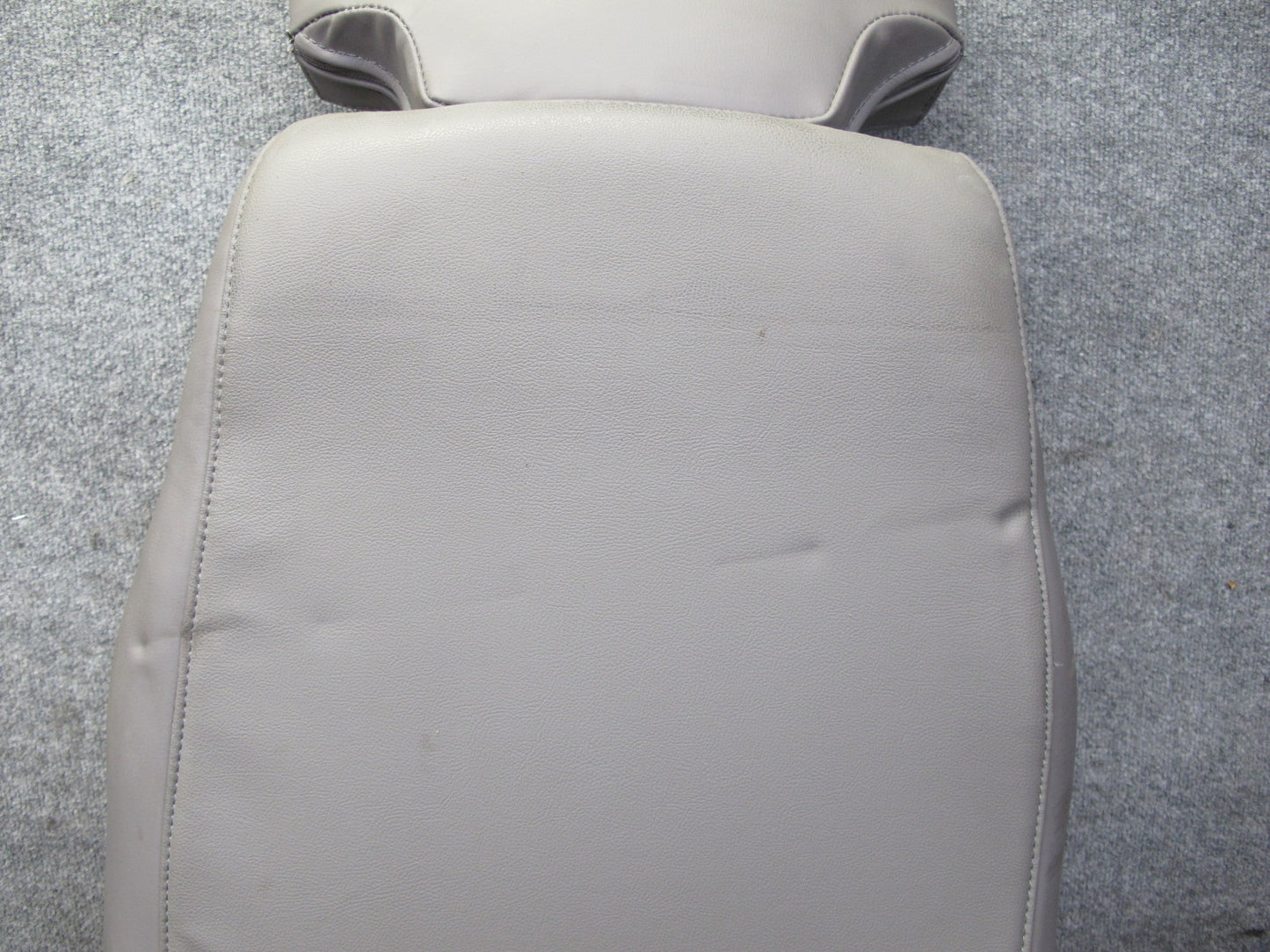 88-91 Mazda RX7 FC3S Convert Left Seat Upper Leather Cushion Backrest Brown OEM