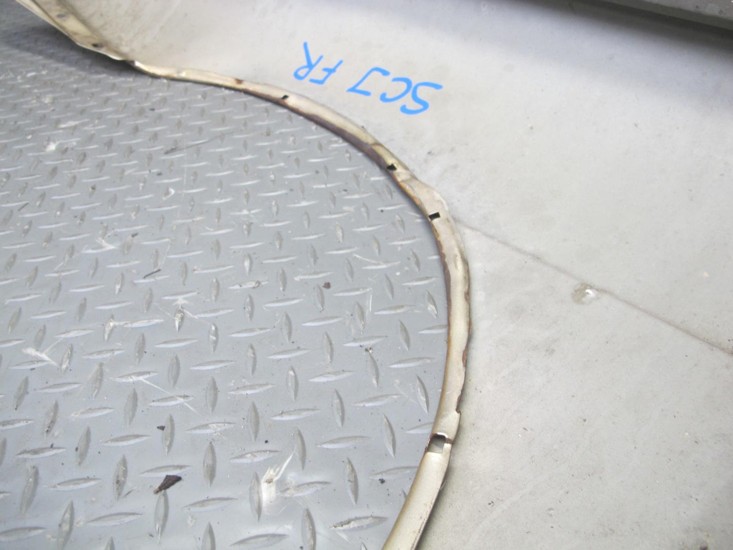 92-00 Lexus JZZ31L SC400 SC300 Front Right Fender Shell Cover Panel Beige Rolled