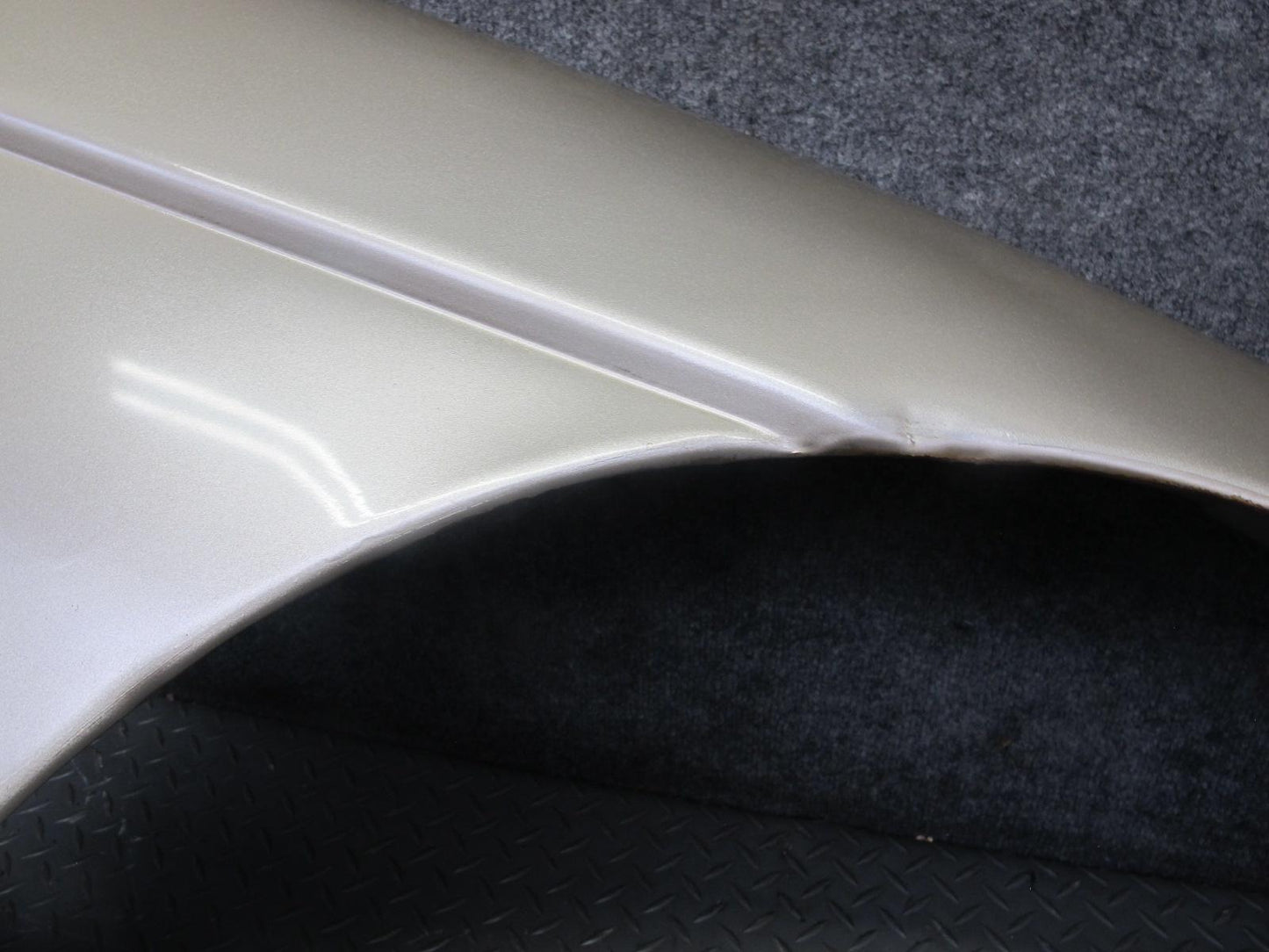 92-00 Lexus JZZ31L SC400 SC300 Front Right Fender Shell Cover Panel Beige Rolled