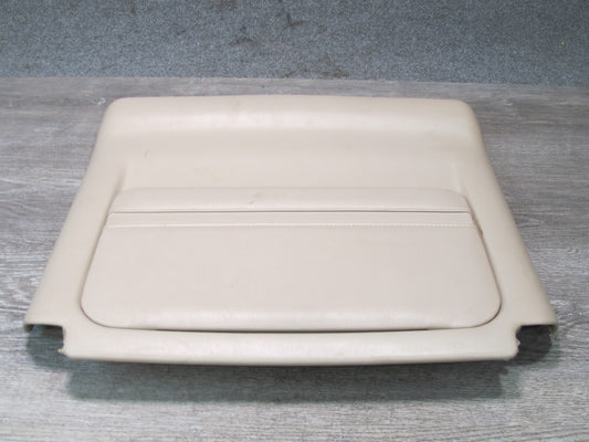 1998-2002 Lexus LX470 Front Left Driver Side Seat Back Rear Panel Ivory