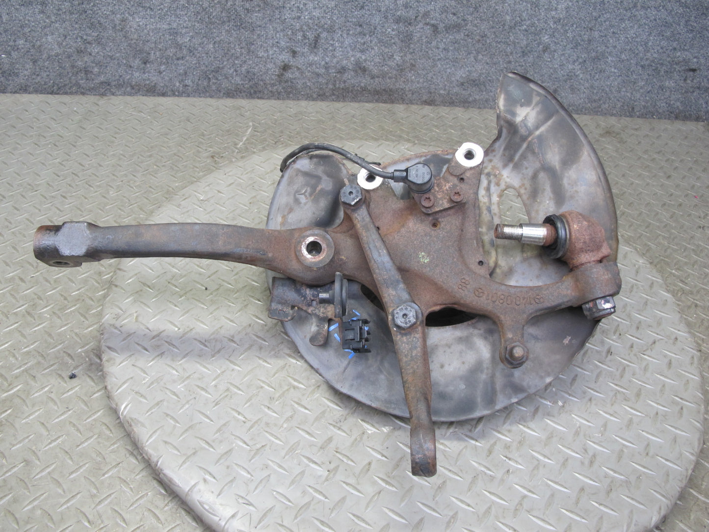 96-99 Mercedes W140 C140 RWD Front Left Spindle Knuckle Wheel Hub Bearing OEM