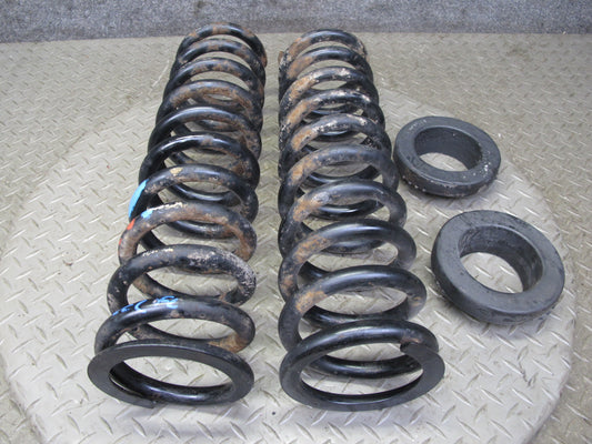 96-99 Mercedes W140 C140 CL600 Set of 2 Front Left & Right Coil Spring OEM