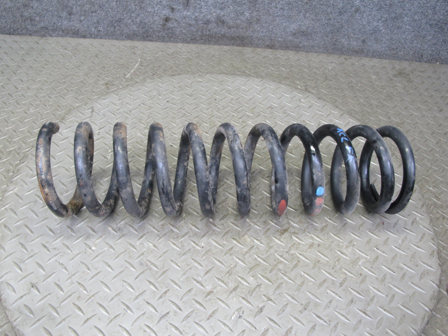 96-99 Mercedes W140 C140 CL600 Set of 2 Front Left & Right Coil Spring OEM