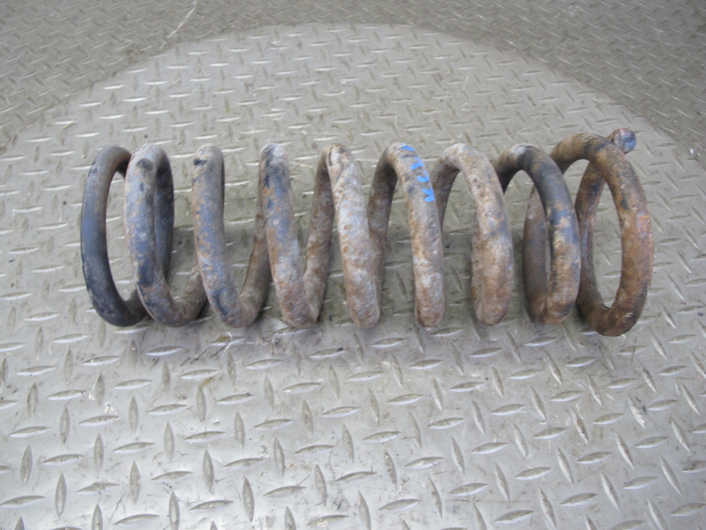 96-99 Mercedes W140 C140 CL600 Coupe Set of 2 Rear Left & Right Coil Spring OEM