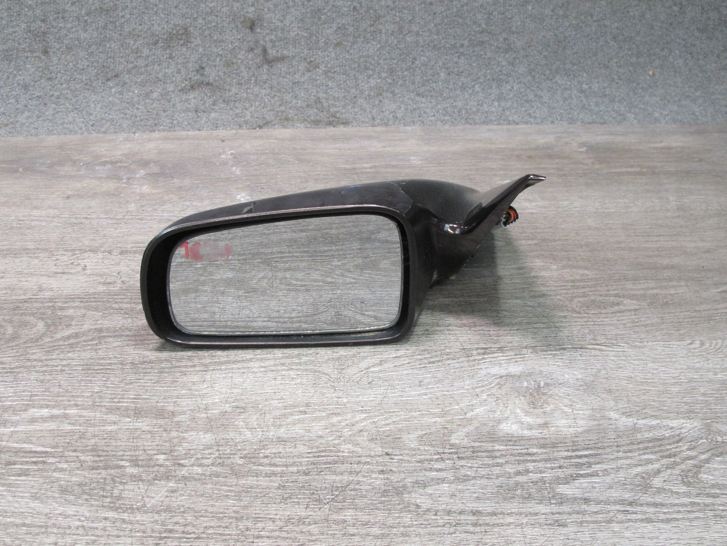 89-92 Toyota Supra MK3 7MGE NA Front Left Side View Power Mirror Black Ruby OEM