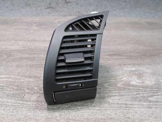 03-08 BMW E86 E85 Z4 Dash Left Air Vent Grille w CUP Holder Black 6945399 OEM