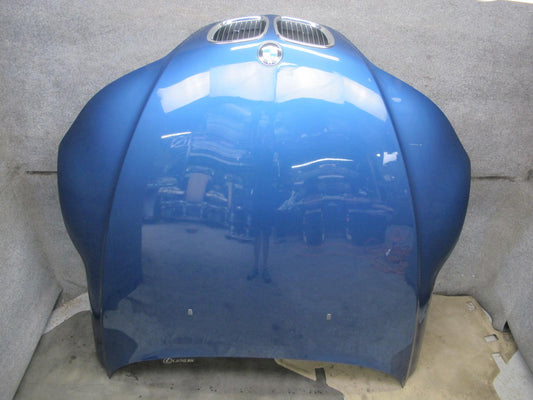 96-02 BMW E36/7 Z3 Front Hood Bonnet Shell Panel Cover Topas Blue OEM