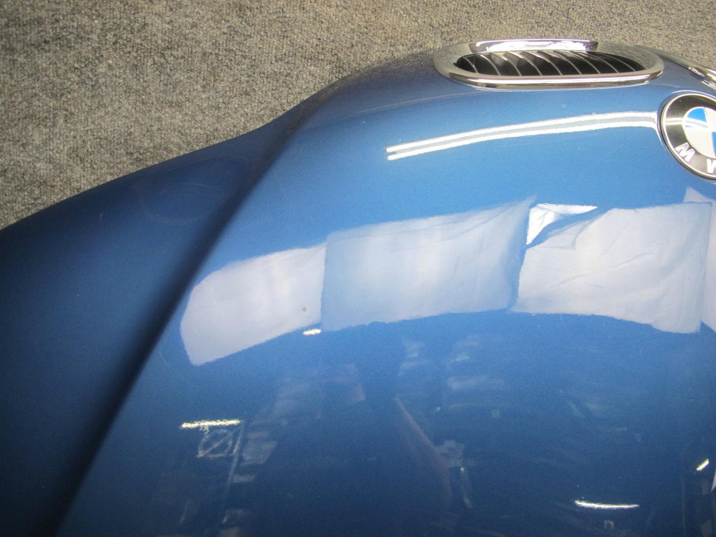 96-02 BMW E36/7 Z3 Front Hood Bonnet Shell Panel Cover Topas Blue OEM