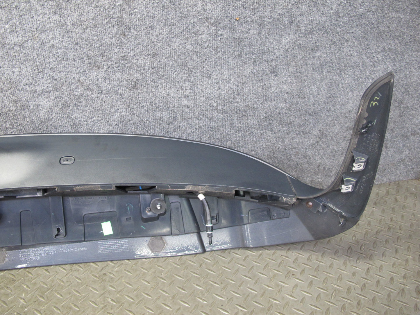 2013-2015 Infiniti JX35 QX60 Rear Tailgate Spoiler w Brake Light 96030-3JA0A