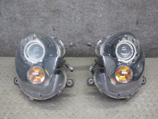 11-15 Mini Cooper R60 R61 Front Left & Right BI Xenon Headlight Lamp Set OEM