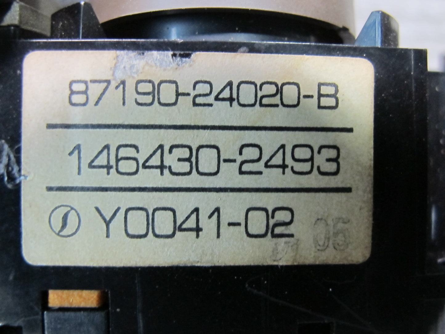 92-94 Lexus JZZ31L SC400 SC300 Temperature Volume Power Switch 87190-24020 OEM