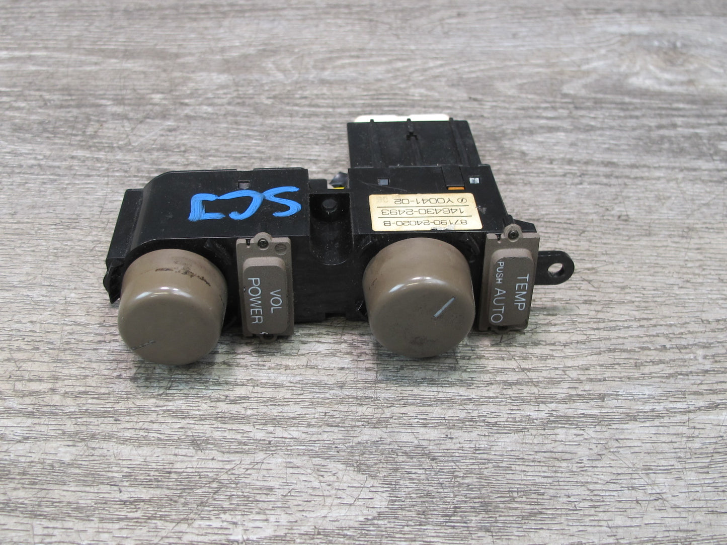 92-94 Lexus JZZ31L SC400 SC300 Temperature Volume Power Switch 87190-24020 OEM