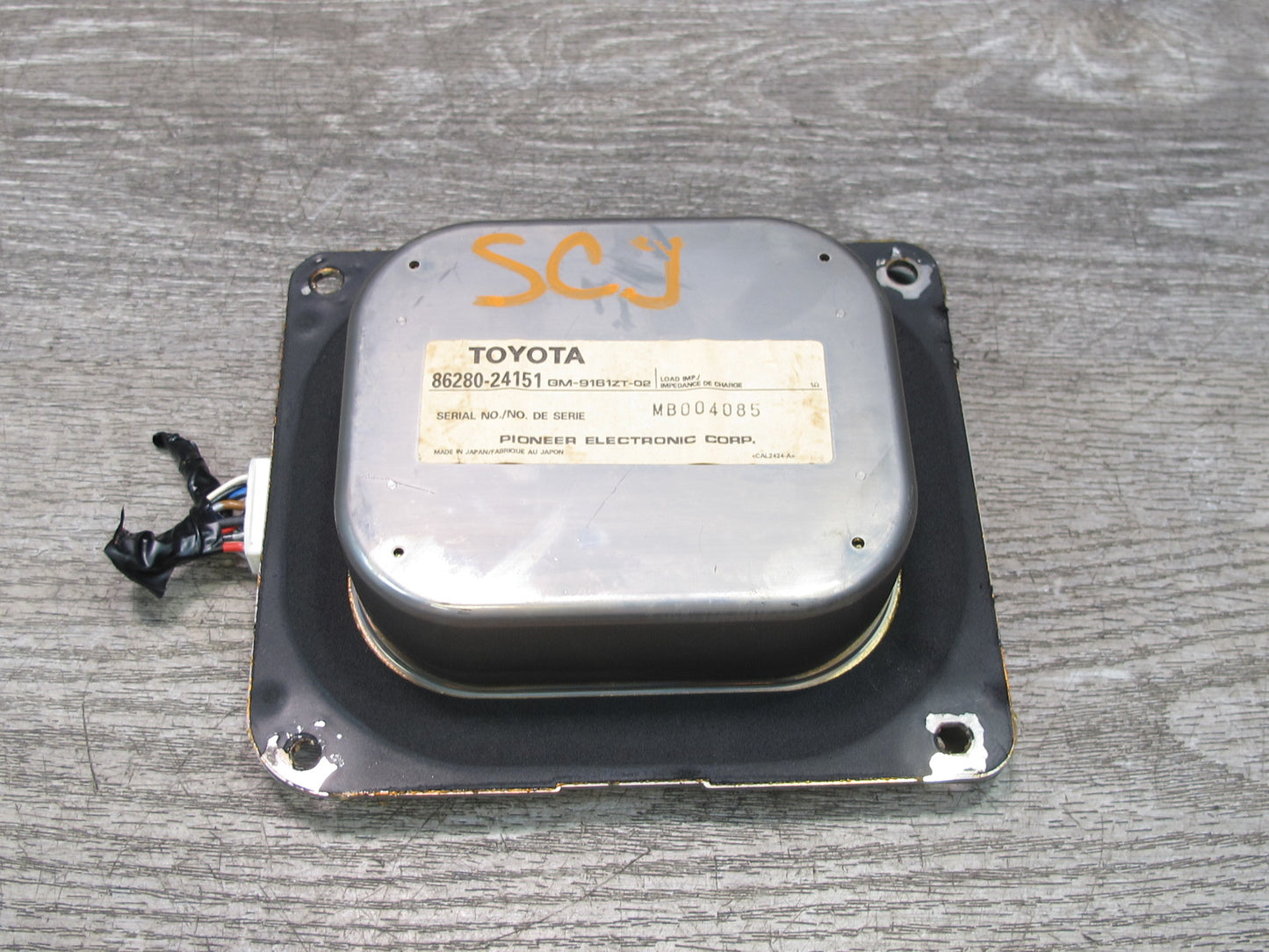 92-99 Lexus JZZ31L SC400 SC300 Pioneer Speaker Amplifier Crossover OEM