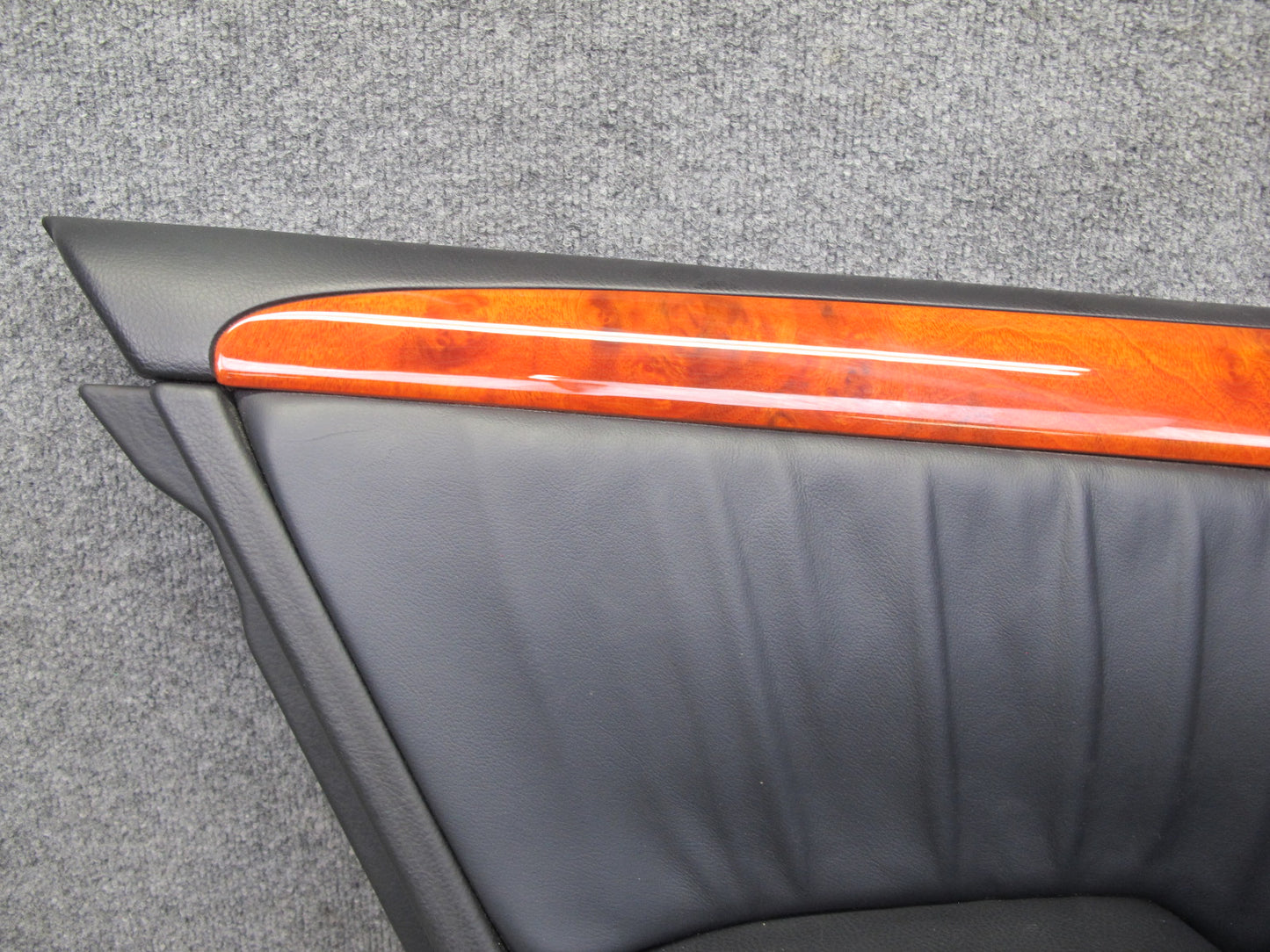 04-06 Lexus UCF30L LS430 Set of 2 Rear Door Interior Trim Cover Panel Black OEM